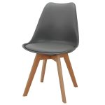 Комплект из 4-х стульев Eames Bon серый — изображение 5