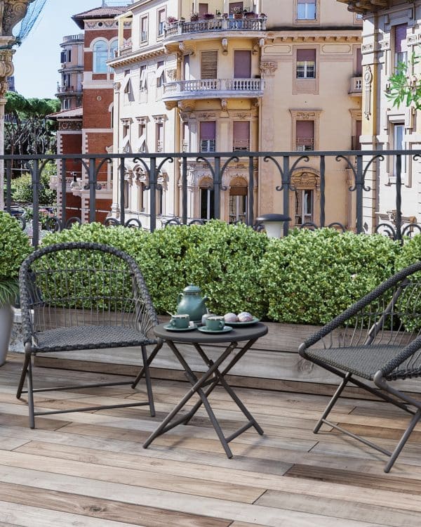 Комплект складной мебели для сада Soley тёмно-серый — изображение 3