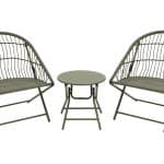 Комплект складной мебели для сада Soley зелёный