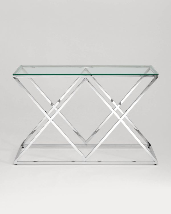 Консоль ИНСИГНИЯ 120*40 серебро — изображение 3