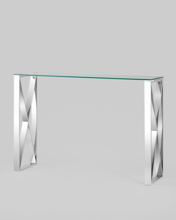 Консоль КРОСС 115*30 серебро — изображение 2
