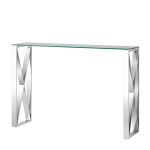 Консоль КРОСС 115*30 серебро