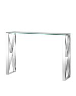 Консоль КРОСС 115*30 серебро