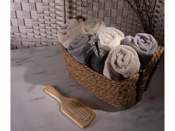 Корзина TODI плетеная с ручкой коричневый — изображение 2