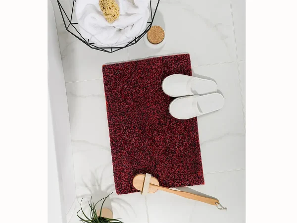 Коврик Graffity для ванной комнаты красный, черный — изображение 2