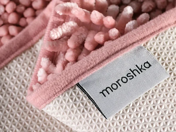 Коврик Lama для ванной комнаты розовый — изображение 5