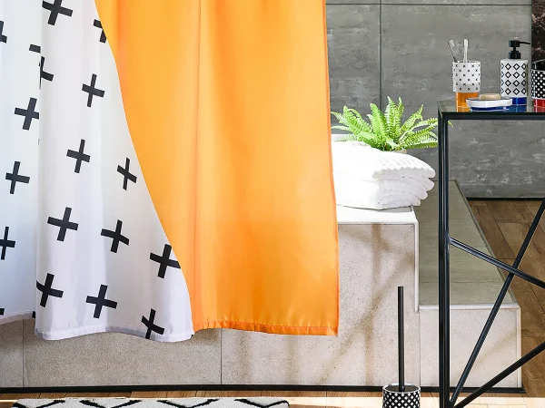 Коврик Memphis для ванной комнаты синий, белый — изображение 4