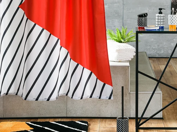 Коврик Memphis для ванной комнаты желтый, черный — изображение 5