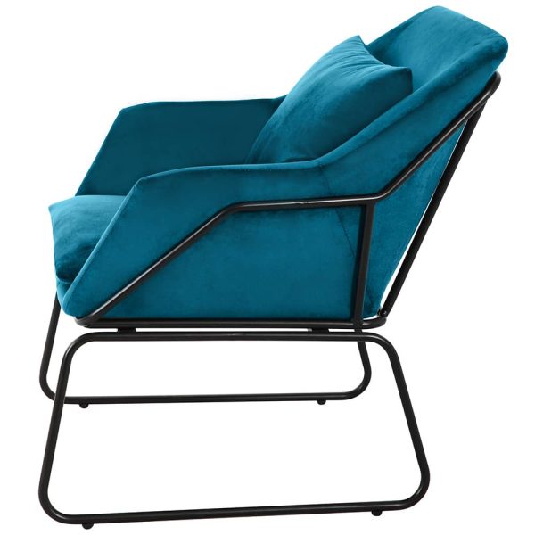 kreslo-alex-tjomno-birjuzovyj-2 Кресло ALEX тёмно-бирюзовый — изображение 3