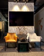 Кресло Бесс экокожа коричневый — изображение 3