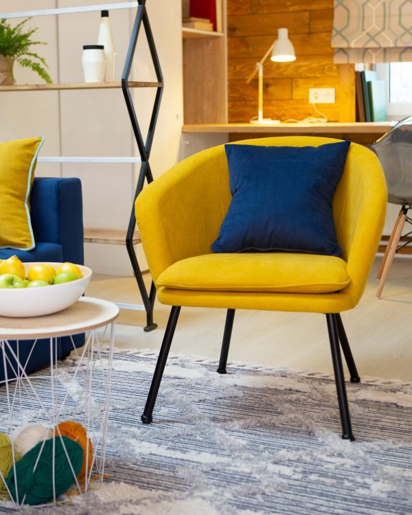 Кресло Декстер охра — изображение 3