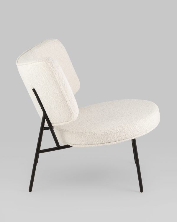 kreslo-district-lounge-bukle-belyj-1 Кресло District Lounge букле белый — изображение 2