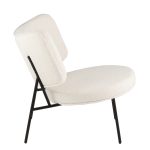 Кресло District Lounge букле белый