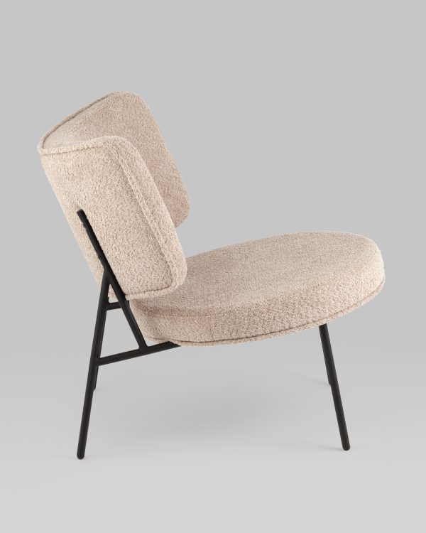 Кресло District Lounge букле капучино — изображение 2