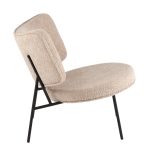 Кресло District Lounge букле капучино