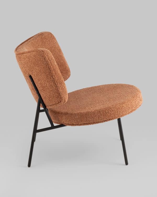Кресло District Lounge букле терракотовый — изображение 2