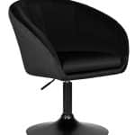 Кресло дизайнерское DOBRIN EDISON BLACK