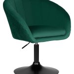 Кресло дизайнерское DOBRIN EDISON BLACK