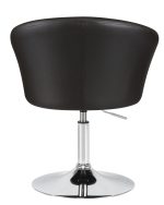 Кресло дизайнерское DOBRIN EDISON, чёрный — изображение 5