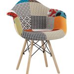 Кресло Eames DSW пэчворк