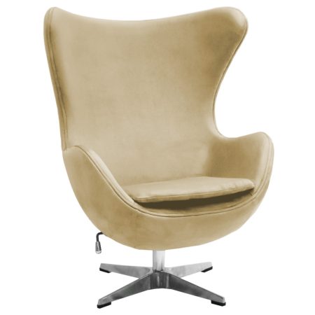 Кресло EGG STYLE CHAIR карамельный