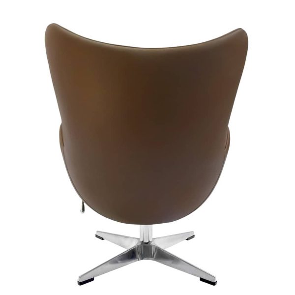 Кресло EGG STYLE CHAIR коричневый — изображение 5