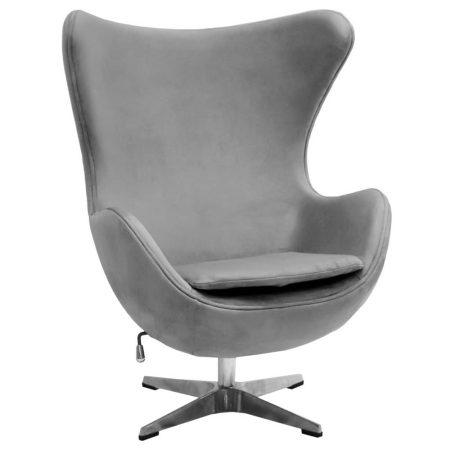 Кресло EGG STYLE CHAIR серый