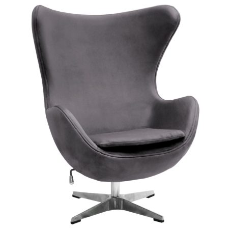Кресло EGG STYLE CHAIR тёмно-серый