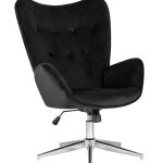 Кресло Филадельфия велюр черный