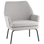 Кресло Харви светло-серый