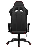 Кресло игровое DOBRIN BRIAN, черно-красная экокожа — изображение 5