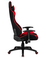 Кресло игровое DOBRIN DALLAS, черно-красная ткань — изображение 3