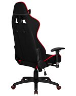 Кресло игровое DOBRIN DALLAS, черно-красная ткань — изображение 4