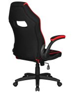 Кресло игровое DOBRIN RICK, черно-красная ткань — изображение 4