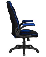 Кресло игровое DOBRIN RICK, черно-синяя ткань — изображение 3