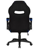 Кресло игровое DOBRIN RICK, черно-синяя ткань — изображение 5