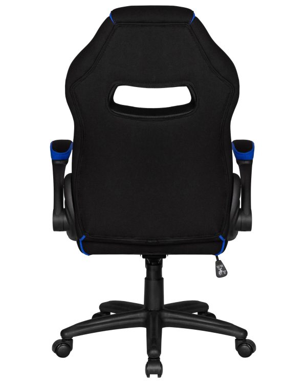Кресло игровое DOBRIN RICK, черно-синяя ткань — изображение 5