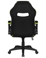 Кресло игровое DOBRIN RICK, черно-светло-зеленая ткань — изображение 5