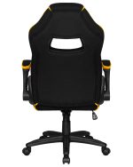 Кресло игровое DOBRIN RICK, черно-желтая ткань — изображение 5