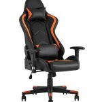 Кресло игровое TopChairs Cayenne оранжевое