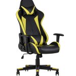 Кресло игровое TopChairs Gallardo желтое