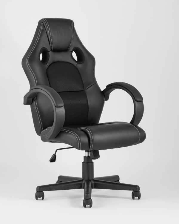Кресло игровое TopChairs Renegade черное — изображение 3