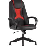 Кресло игровое TopChairs ST-CYBER 8 черный/красный