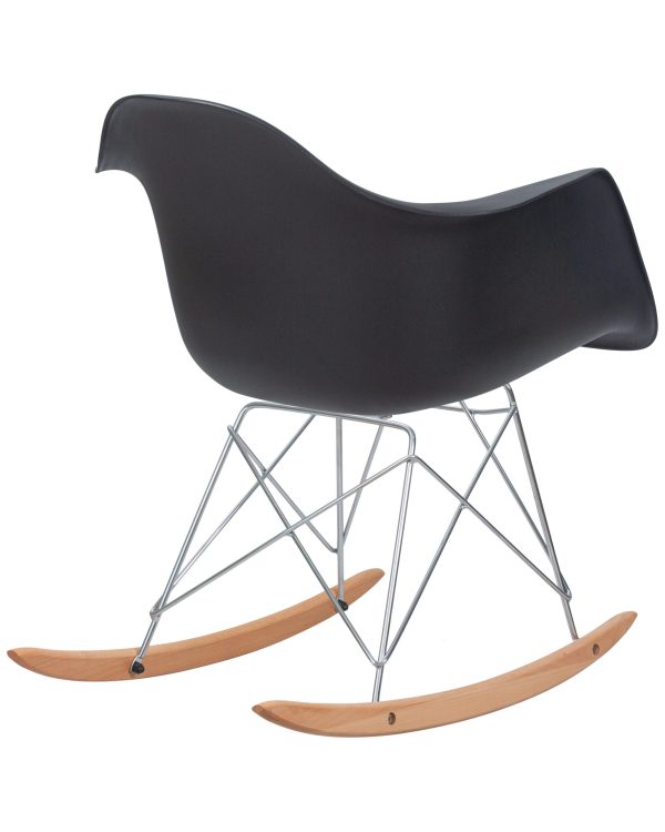 Кресло-качалка DOBRIN DAW ROCK, цвет черный — изображение 4