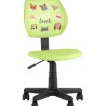Кресло компьютерное детское ЛОЛО Pet Lover зеленый