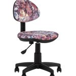 Кресло компьютерное детское УМКА абстракция красный