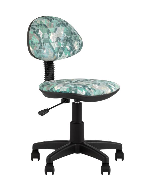 Кресло компьютерное детское УМКА абстракция зеленый