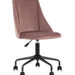 Кресло компьютерное Сиана велюр розовый