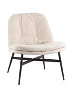 Кресло лаунж Tail кремовый