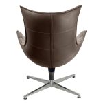 Кресло LOBSTER CHAIR латте искусственная замша, коричневый — изображение 5